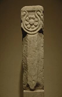 Images Dated 29th May 2007: Byzantine art. Column capitals decorated with marble relief