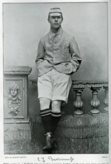 C J Burnup, cricketer and footballer C J Burnup, cricketer and footballer