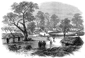 The Camp at Dunquah, Gold Coast, 1874 The Camp at Dunquah, Gold Coast, 1874