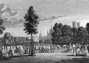 Camp in St James Park Camp in St James Park