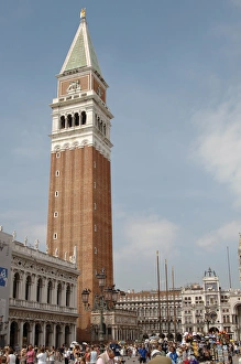 Campanile of St. Mark (XIII century). Venice. Italy Campanile of St. Mark (XIII century). Venice. Italy
