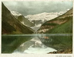 Canadian Rocky Prints: Lake Louise Print, Alberta, circa 1910