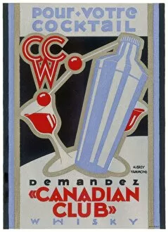 1928 Collection: Canadian Club Advert