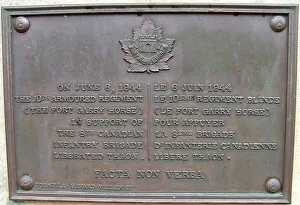 Canadian Fort Garry Horse Memorial Thaon Canadian Fort Garry Horse Memorial Thaon