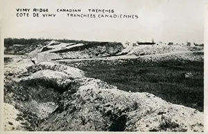 The Canadian Trenches - Vimy Ridge - WW1 Battlefield The Canadian Trenches - Vimy Ridge - WW1 Battlefield