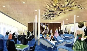 1997 Gallery: Canberra: The First Class Lounge