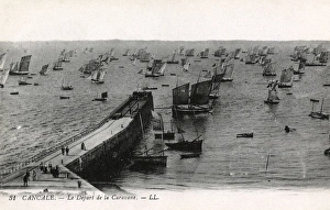Cancale, Brittany, France - The Oyster Beds Cancale, Brittany, France - The Oyster Beds