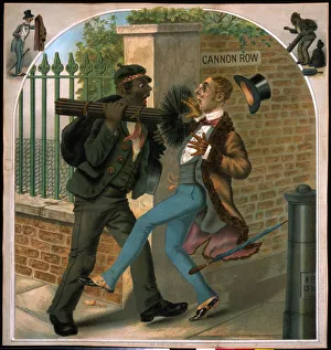 Colliding Gallery: Cannon Row chimney sweep