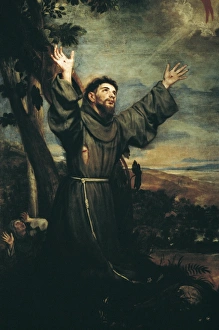 CANO, Alonso (1601-1667). Stigmatization of St CANO, Alonso (1601-1667). Stigmatization of St