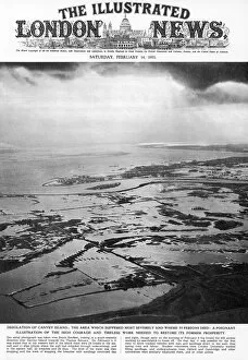 1953 Collection: Canvey Island Flooded