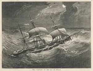 <b class=qtipBold><figcaption>CAPTAIN</figcaption></b><br>HMS Captain in the Bay of Biscay<br><em>© Mary Evans Picture Library</em> CAPTAIN