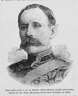 <b class=qtipBold><figcaption>Captain C H H Beley</figcaption></b><br>Captain C H H Beley, 25th Bengal Light Infantry 1887 Date: 1887<br><em>© Mary Evans / National Archives</em> Captain C H H Beley