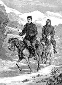 Captain Frederick Burnaby on the Road to Khiva, 1875 Captain Frederick Burnaby on the Road to Khiva, 1875