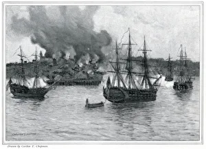 Captain Henry Mowatt bombards Falmouth Captain Henry Mowatt bombards Falmouth
