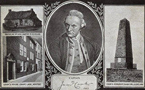 Captain James Cook - Explorer - Portrait and Notable Places Captain James Cook - Explorer - Portrait and Notable Places