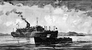 The Capture of the Vulcania'; Second World War, 1943 The Capture of the Vulcania'; Second World War, 1943