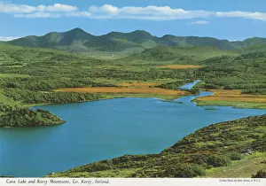 Cara Lake & Kerry Mountain, County Kerry Ireland Cara Lake & Kerry Mountain, County Kerry Ireland