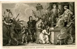 Caractacus before Claudius