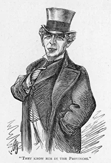 Caricature of the actor Barry Sullivan Caricature of the actor Barry Sullivan