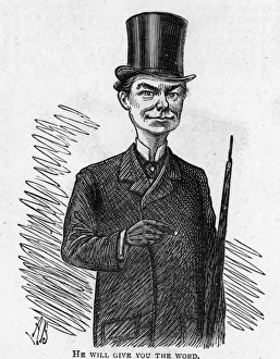 Caricature of the actor Charles Collette Caricature of the actor Charles Collette