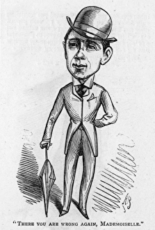 Caricature of the actor Charles Sugden Caricature of the actor Charles Sugden