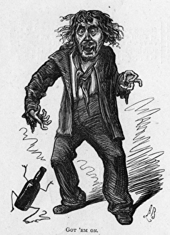Caricature of the actor Charles Warner Caricature of the actor Charles Warner