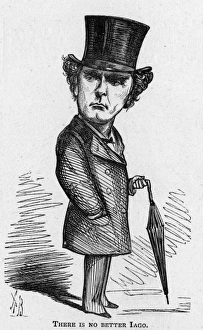Caricature of the actor Hermann Vezin Caricature of the actor Hermann Vezin