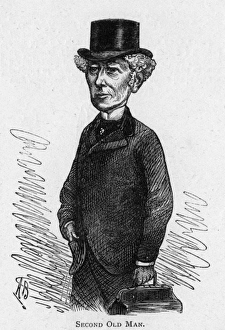 Caricature of the actor William Farren Caricature of the actor William Farren