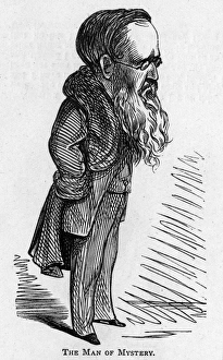 Caricature of the author Wilkie Collins Caricature of the author Wilkie Collins