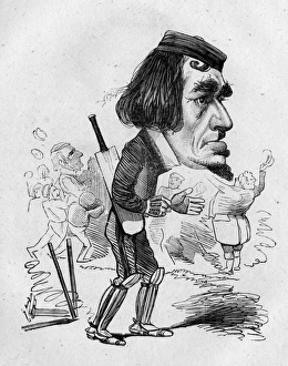 Caricature of Benjamin Disraeli -- His Last Innings Caricature of Benjamin Disraeli -- His Last Innings