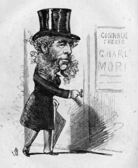 Images Dated 29th January 2016: Caricature of Charles Morton, theatre manager