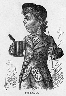 Caricature of the comic actor Lionel Brough Caricature of the comic actor Lionel Brough