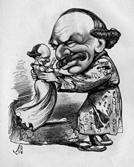 Chip Gallery: Caricature of Sir Julius Benedict, composer