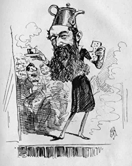 Images Dated 29th January 2016: Caricature of Sir Wilfrid Lawson, Liberal politician