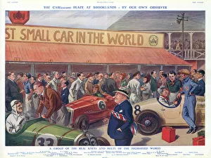 Caricatures at Brooklands by The Tout Caricatures at Brooklands by The Tout