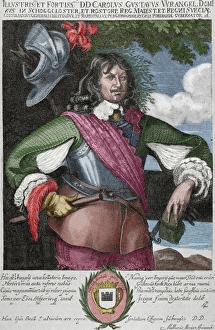 Carl Gustaf Wrangel (1613-1676). Swedish noble, statesman an Carl Gustaf Wrangel (1613-1676). Swedish noble, statesman an