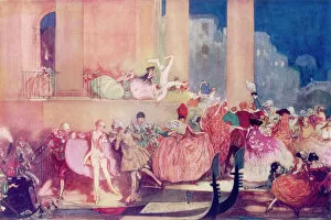 Venetian Gallery: Carnival in Venice by C. H. Shepard