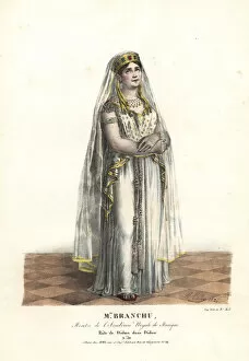 Caroline Branchu as Dido, Queen of Carthage, in Didon, 1824