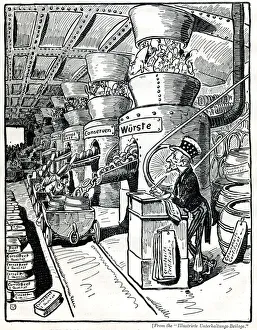 Processing Gallery: Cartoon, Chicago Meat Factory