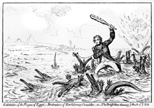 Cartoon, Extirpation of the Plagues of Egypt Cartoon, Extirpation of the Plagues of Egypt