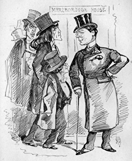 Cartoon, A G Vance and fellow-theatricals Cartoon, A G Vance and fellow-theatricals