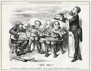 Cartoon, Hot Pies! (Disraeli and Foreign Affairs) Cartoon, Hot Pies! (Disraeli and Foreign Affairs)