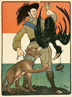 Cartoon, On the Isonzo, WW1 Cartoon, On the Isonzo, WW1