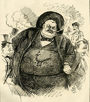 Cartoon, John Corlett of the Sporting Times Cartoon, John Corlett of the Sporting Times