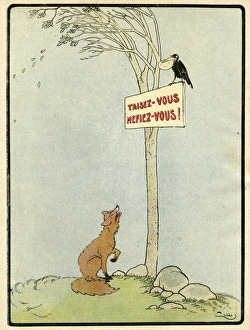 Cartoon, Keep your mouth shut, WW1 Cartoon, Keep your mouth shut, WW1