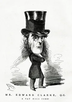 Cartoon, Mr Edward Clarke, QC, A Day Will Come! Cartoon, Mr Edward Clarke, QC, A Day Will Come!
