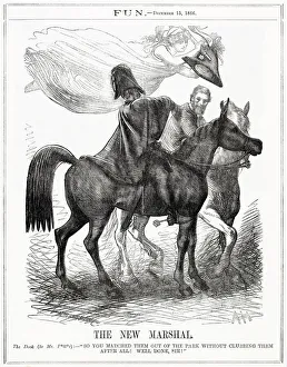 Cartoon, The New Marshal (George Potter) Cartoon, The New Marshal (George Potter)