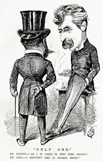 Cartoon, Only One, Henry Pettitt and George Sims Cartoon, Only One, Henry Pettitt and George Sims