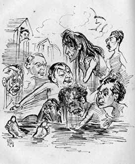 Cartoon, A Sunday Morning Performance Cartoon, A Sunday Morning Performance