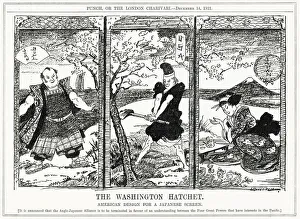 Nations Gallery: Cartoon, The Washington Hatchet